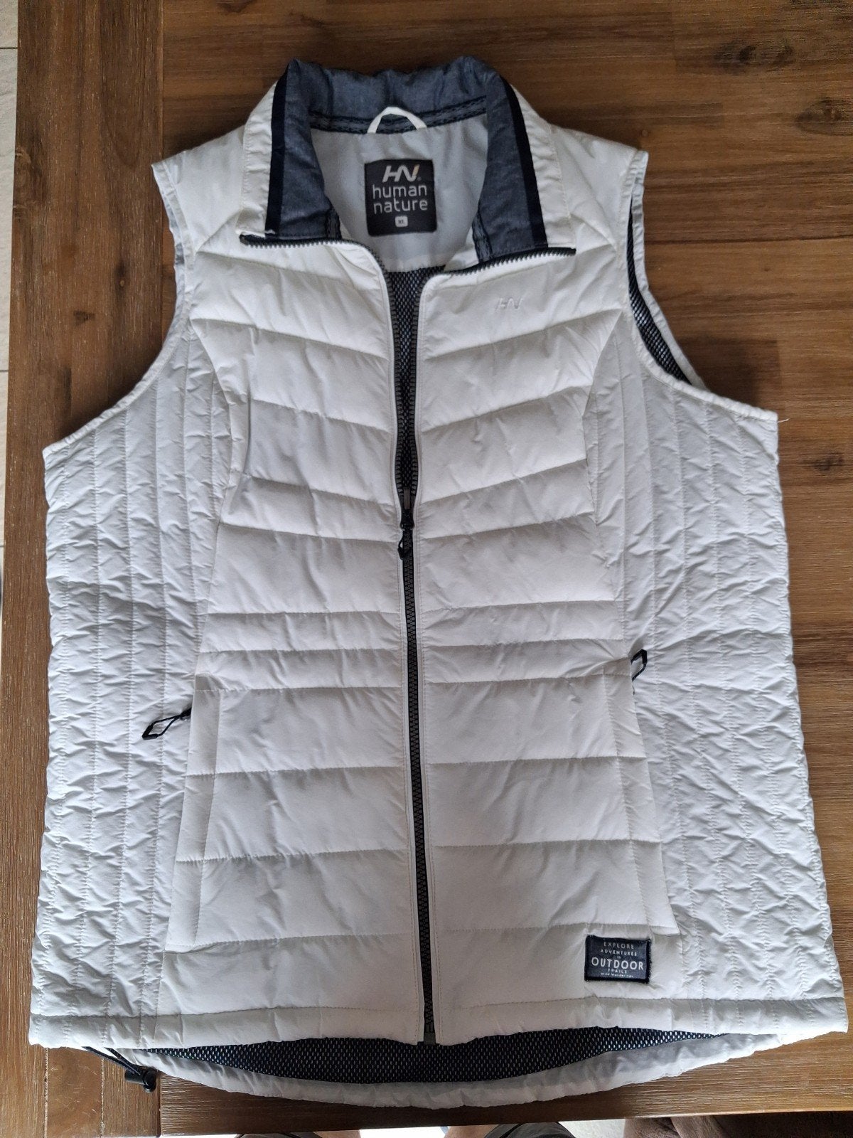 Human Nature (ANWB) Bodywarmer - Wit - Maat XL, Kleding | Dames, Bodywarmers, Wit, Maat 42/44 (L), Ophalen of Verzenden, Zo goed als nieuw