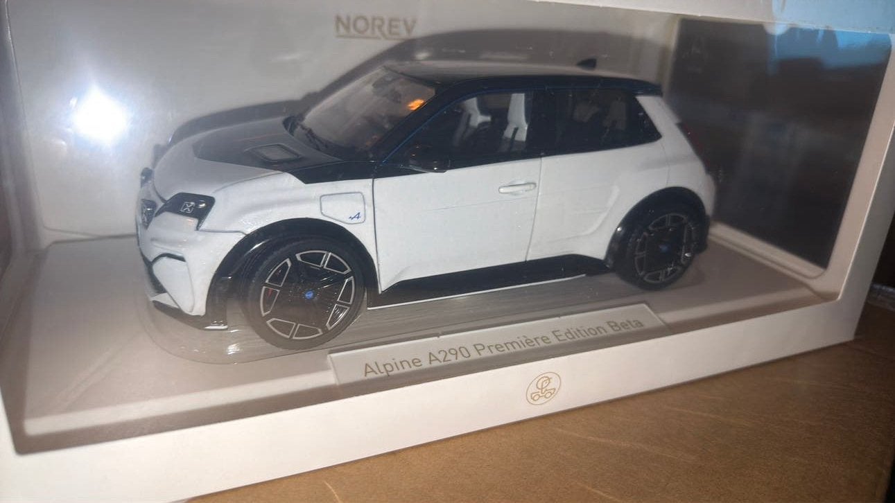 Norev  1:18 Alpine A290 Première Edition Beta Modelauto, Auto, G, Nieuw, Norev