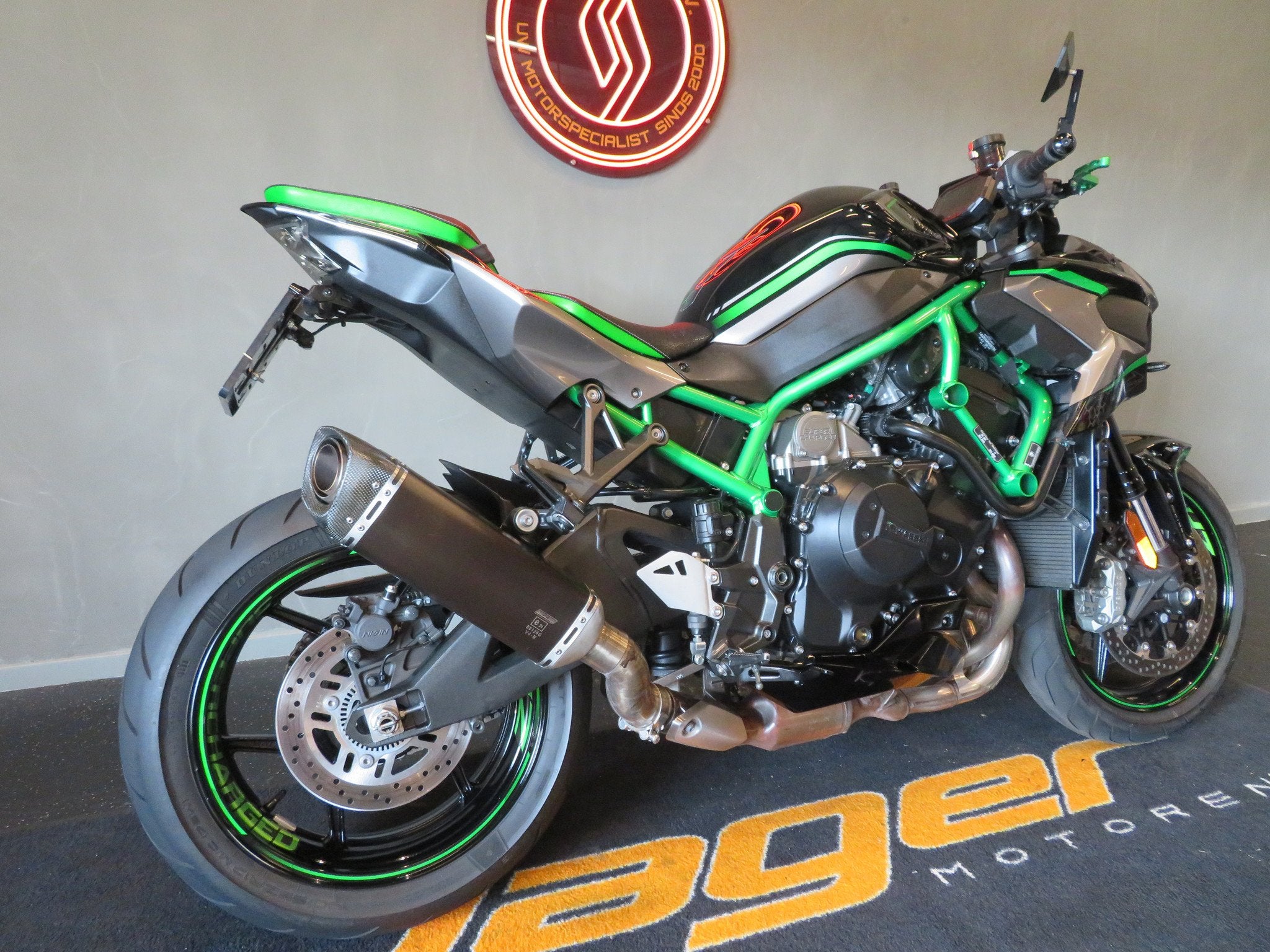 Kawasaki Z H2 TOPSTAAT! HULK EDITION! (bj 2020), Bedrijf, Naked bike