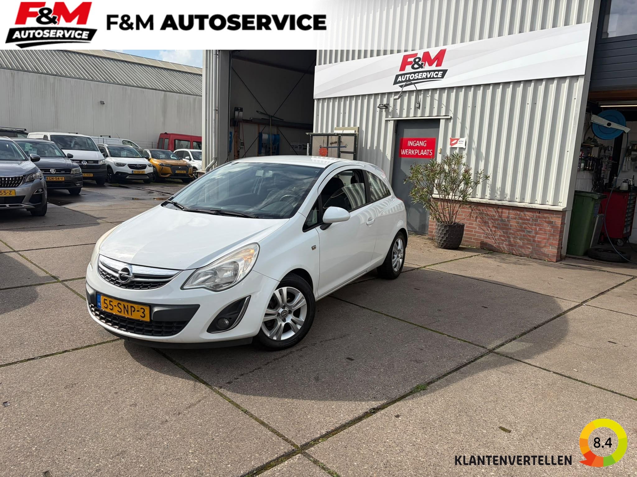 Opel Corsa 1.3 CDTi EcoFlex S/S Cosmo Airco, navi, Voorwielaandrijving, Euro 5, Gebruikt, Wit