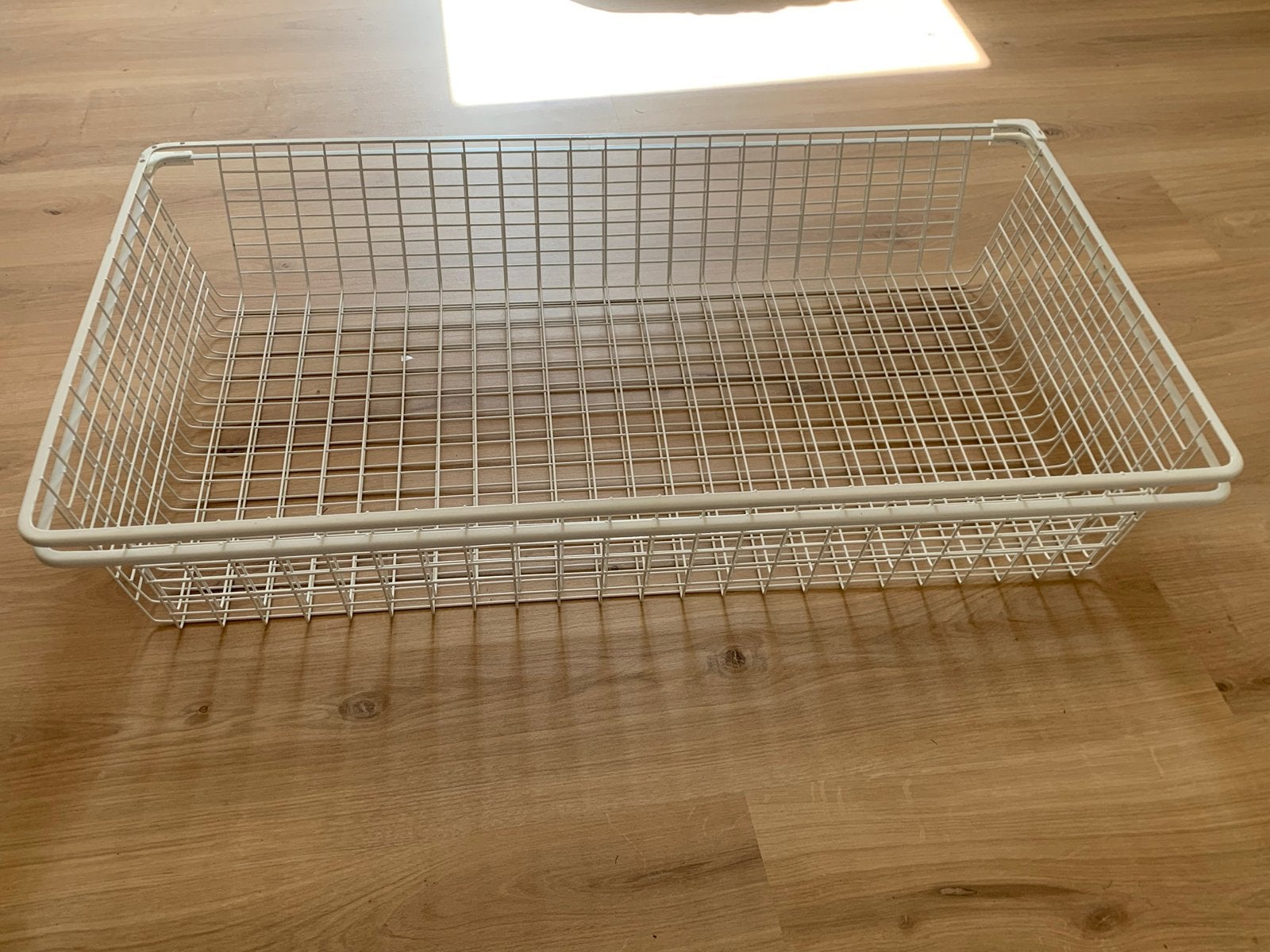 Ikea Komplement Pax Wit metalen draadmand - opbergmand, Ophalen, Gebruikt, Metaal