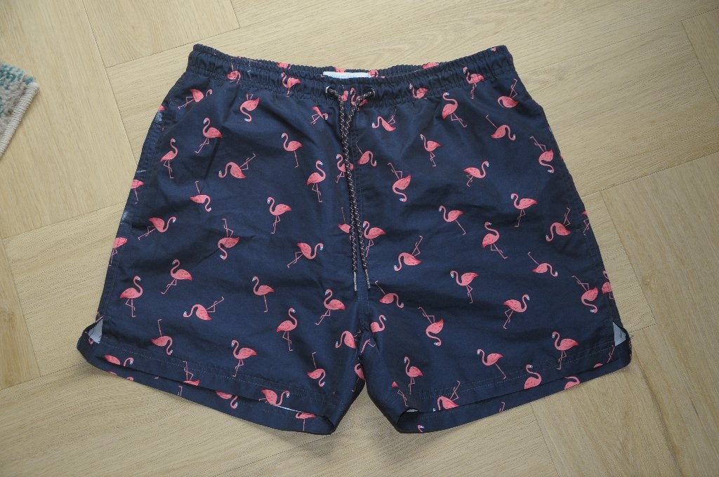 Leuke donkerblauwe zwembroek van Primark, maat S, ZGAN!!, Blauw, Ophalen of Verzenden, Zwemshort, Maat 46 (S) of kleiner