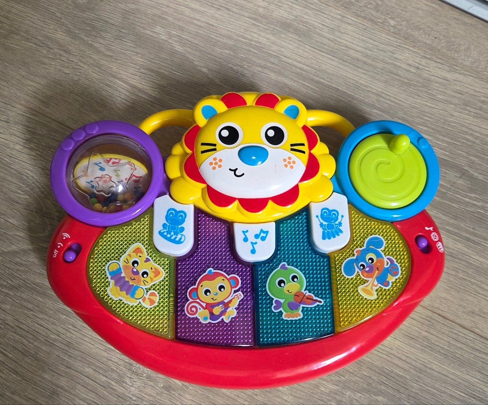 Playgro Leeuw Activiteitenpiano, Ophalen, Zo goed als nieuw