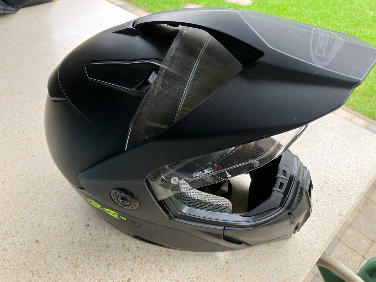 Caberg Xtrace helm mat zwart - Maat L, Ophalen of Verzenden, L, Caberg, Tweedehands