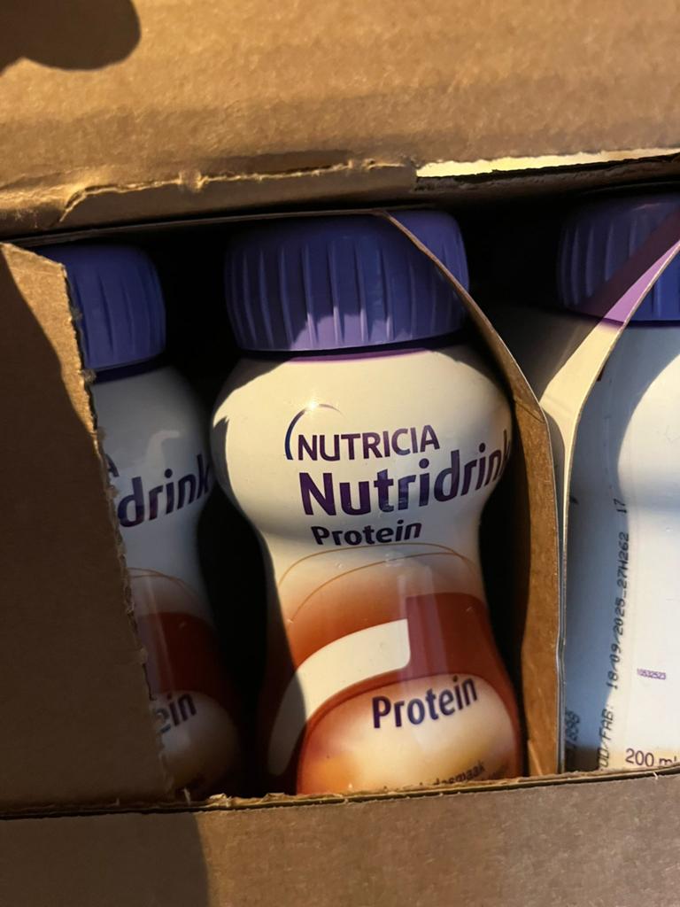 Nutridrink proteïne Nutricia 96 flesjes, Ophalen