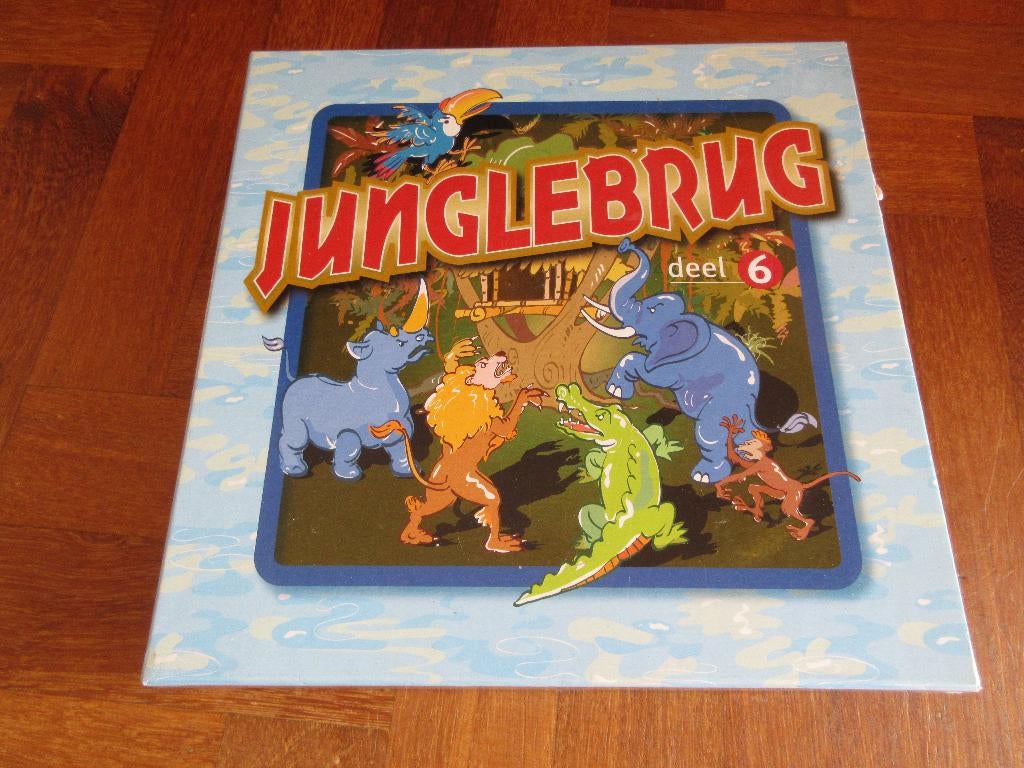 Taaltrapeze deel 6 : Junglebrug  ( thuisonderwijs ?), Ophalen of Verzenden, Gebruikt, Taal en Lezen