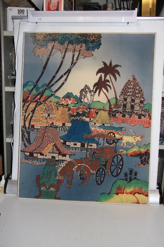 batik doek 69 bij 88 cm (259), Ophalen of Verzenden