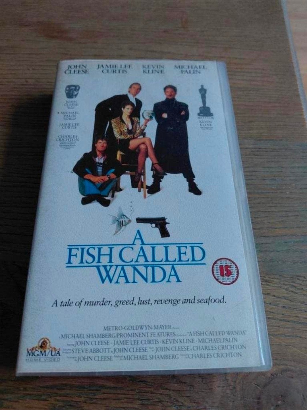 A Fish Called Wanda videoband. Engelse band, Ophalen of Verzenden, Komedie, Vanaf 12 jaar, VHS