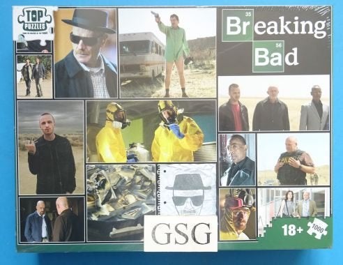 Breaking bad 1000 st nr. WM02683-ML-01, Ophalen, 500 t/m 1500 stukjes, Nieuw