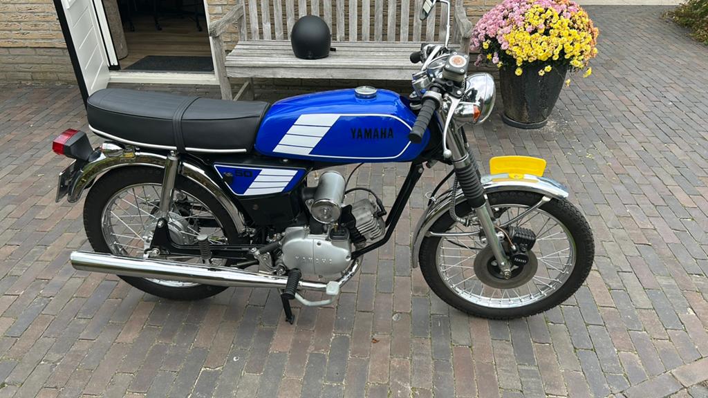 Yamaha fs1 met kenteken bieden, Fietsen en Brommers, Ophalen, 4 versnellingen, Yamaha