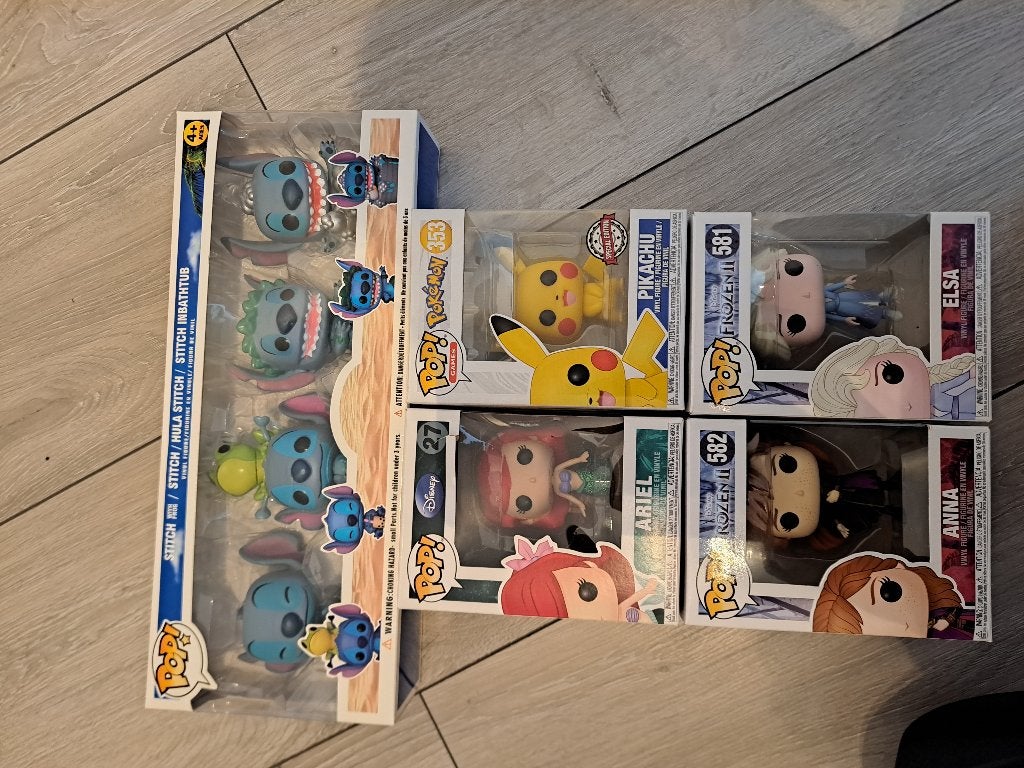 Funko pops, Ophalen, Nieuw