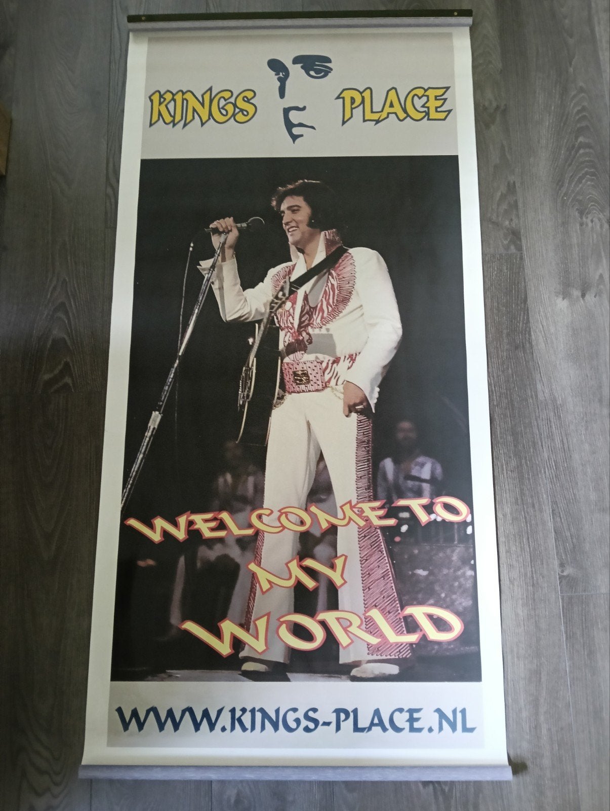 Elvis Presley, Ophalen of Verzenden, Gebruikt, Poster, Artwork of Schilderij