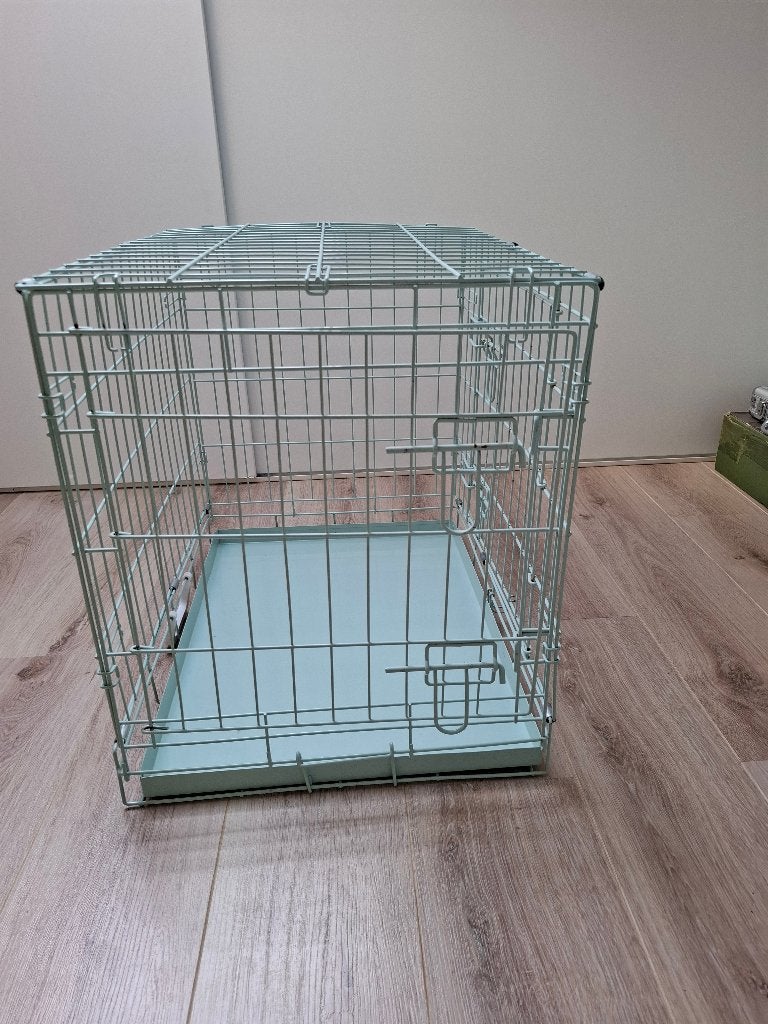 Hondenbench Beeztees groen B45cmxL60cmxH53cm, Ophalen, Gebruikt