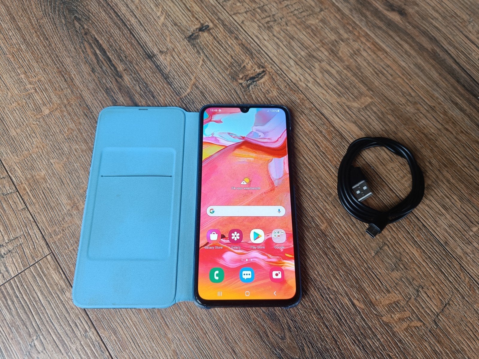 Samsung Galaxy A70 - 128GB - Zwart, Ophalen, Zwart, Touchscreen, Zo goed als nieuw