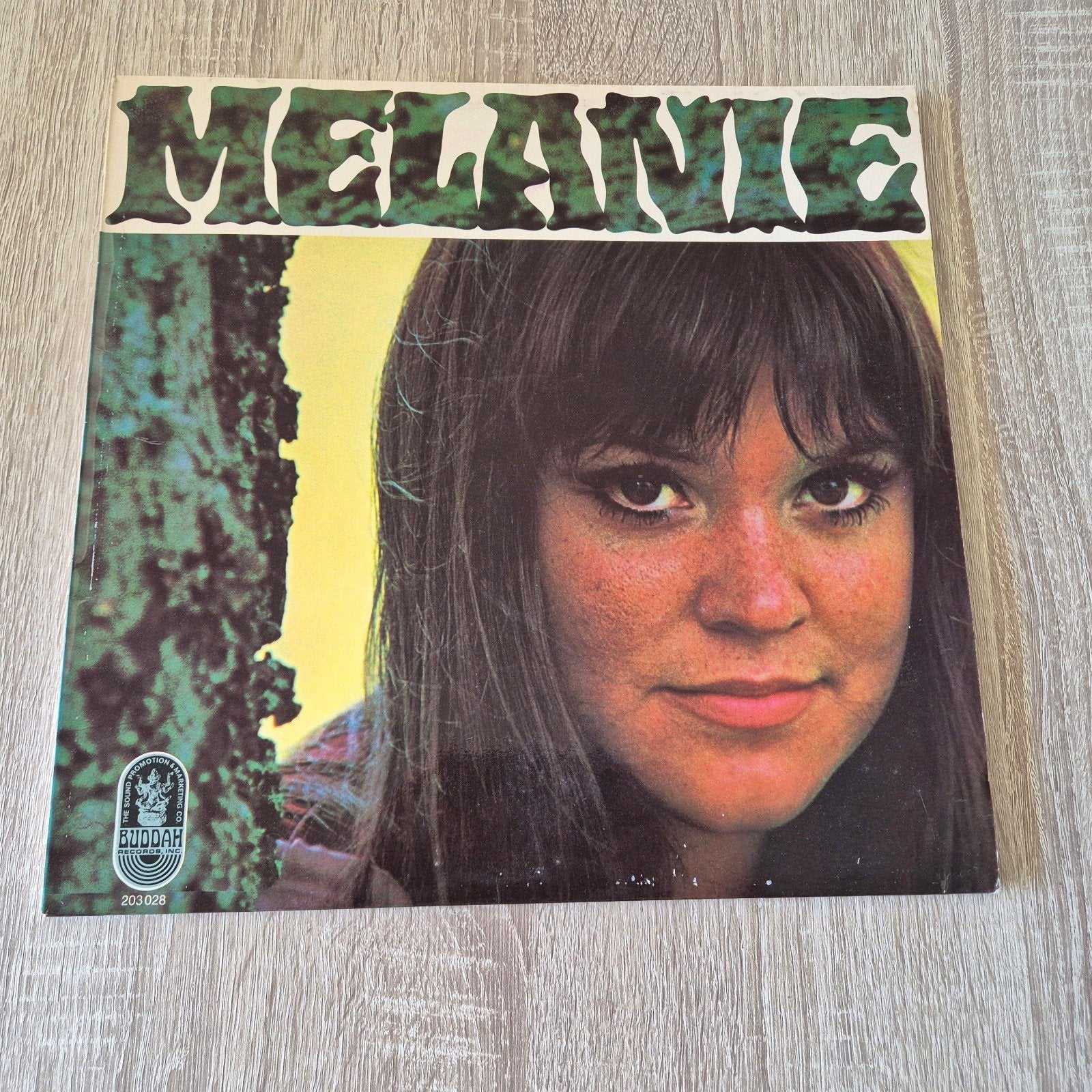 Melanie - LP met beschadigde hoes, LP, Gebruikt, Pop, Ophalen of Verzenden