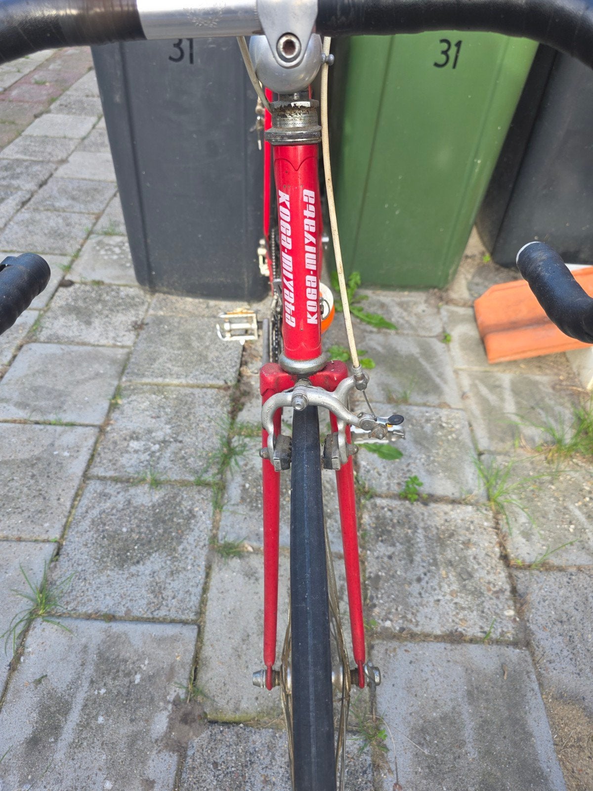 Foto 2 van Koga-Miyata racefiets - Klassiek rood model