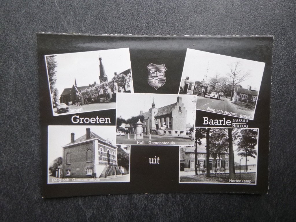Baarle Nassau Hertog/belgische/nederlandse grens Singel1970, Verzenden, 1960 tot 1980, Ongelopen, Noord-Brabant