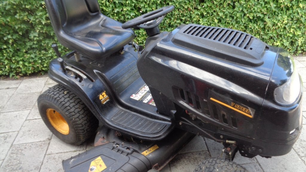 wegens inruil mtd zitmaaier 17 pk en zware wolf maaier, Ophalen, Cirkelmaaier, Gebruikt, Mtd