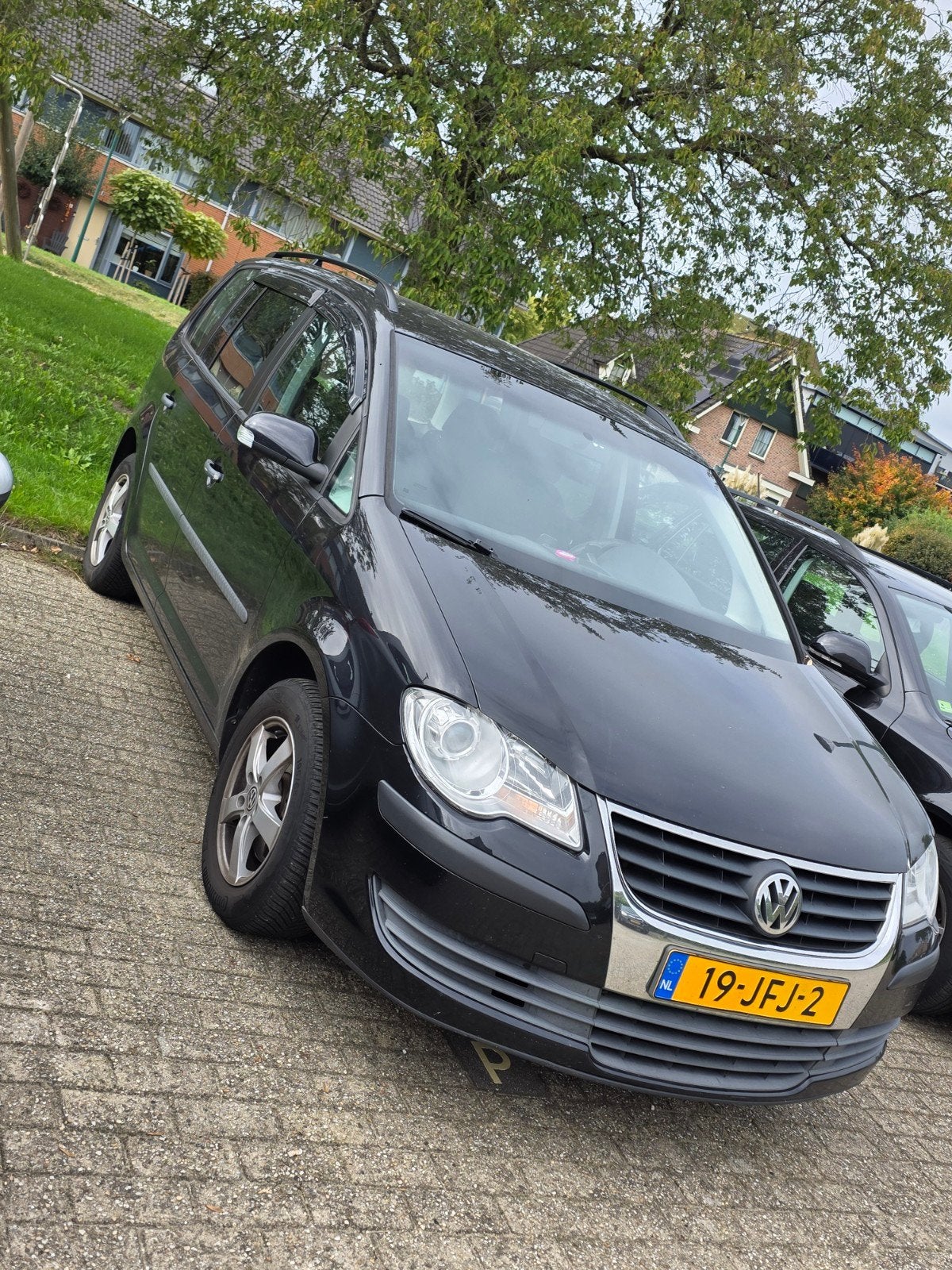 Volkswagen Touran 1.4 TSI 103KW 2009 Zwart, Auto's, Voorwielaandrijving, Stof, Zwart, 4 cilinders