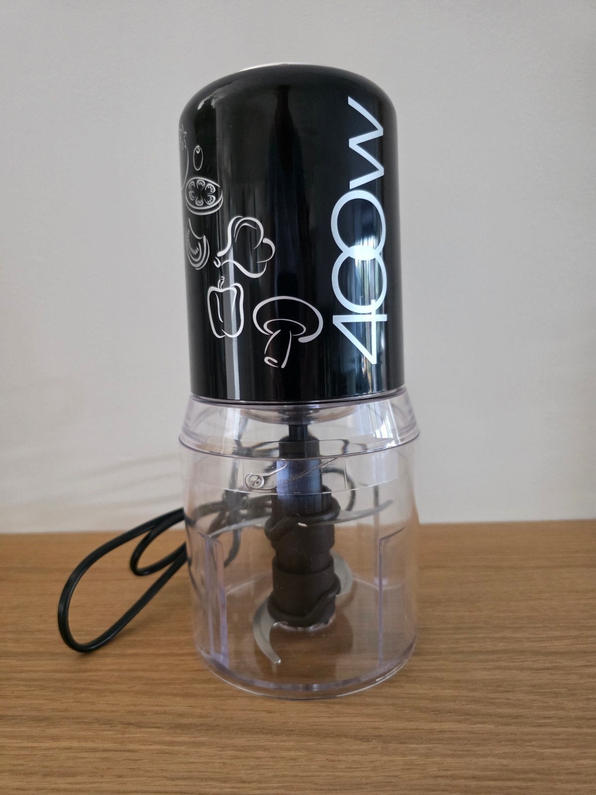 Hakmolen, 400 W, Ophalen of Verzenden, Nieuw, Kunststof, Zwart