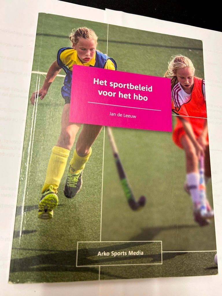 Het sportbeleid voor het hbo - Jan de Leeuw, Boeken, Overige vakken, Ophalen of Verzenden, Zo goed als nieuw, Jan de Leeuw