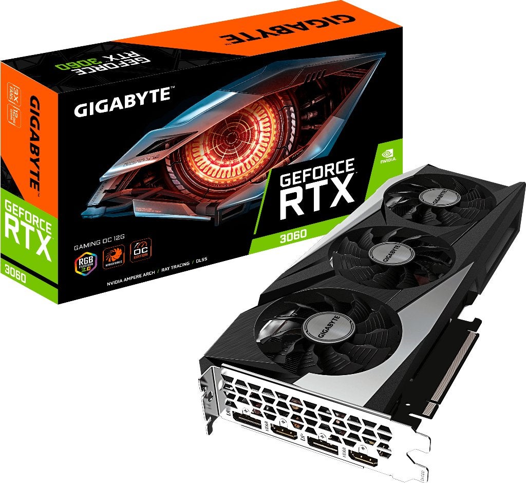 Gigabyte NVIDIA GeForce RTX 3060 WINDFORCE OC 12GB, Computers en Software, Videokaarten, Gebruikt, Nvidia, PCI-Express 4.0, GDDR6