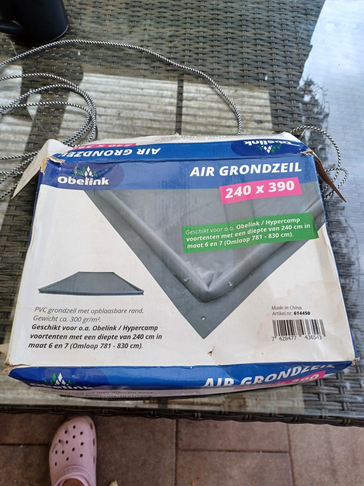 Air grondzeil, Ophalen of Verzenden, Zo goed als nieuw