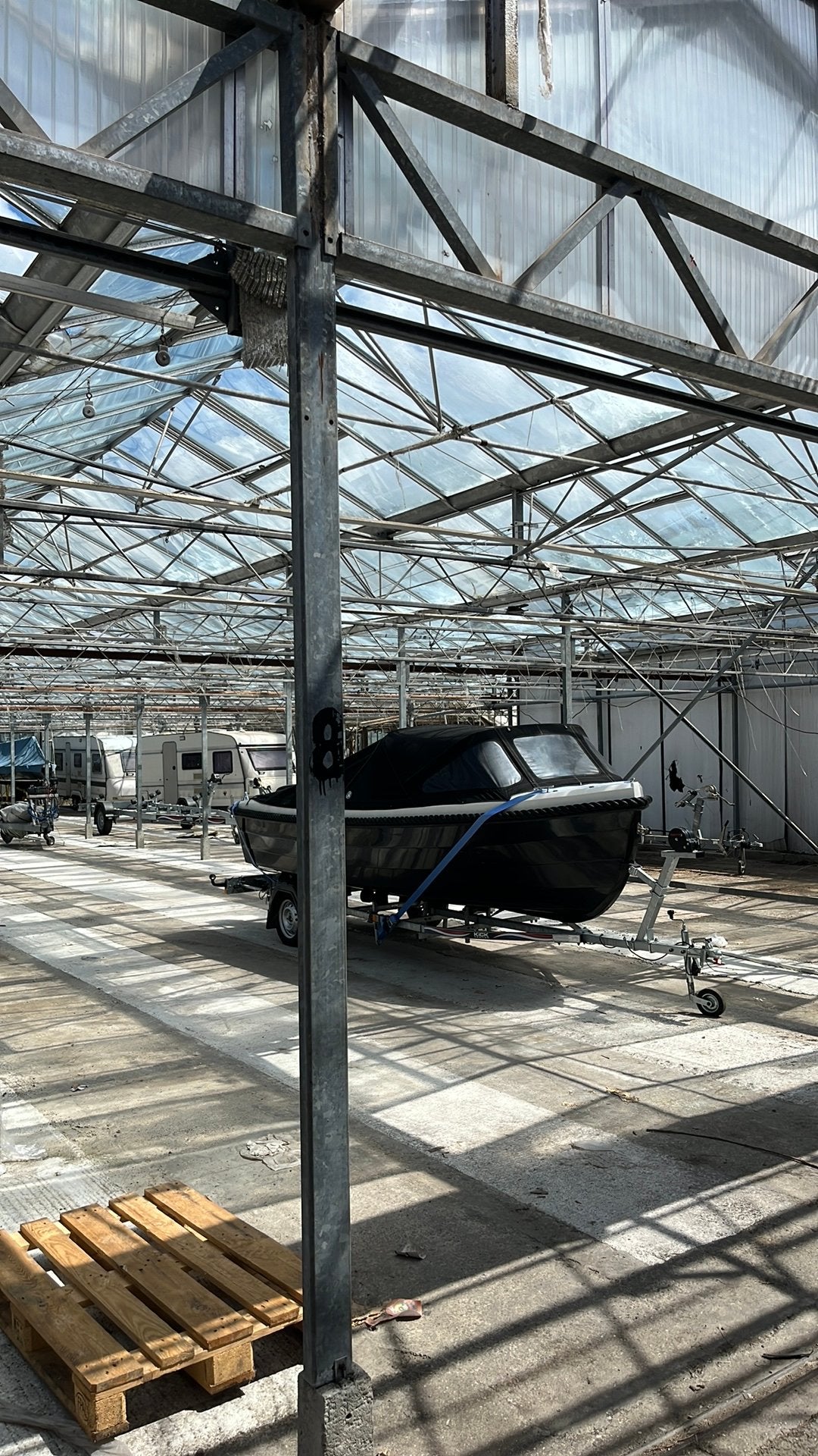 Trailer stalling boot caravan vouwwagen