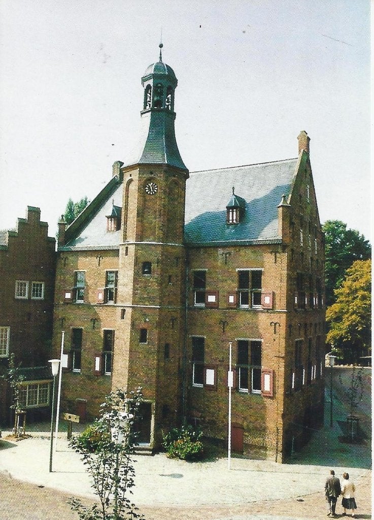 s Heerenberg Raadhuis Ongelopen Ansichtkaart ( 7045, Ophalen of Verzenden, 1980 tot heden, Ongelopen
