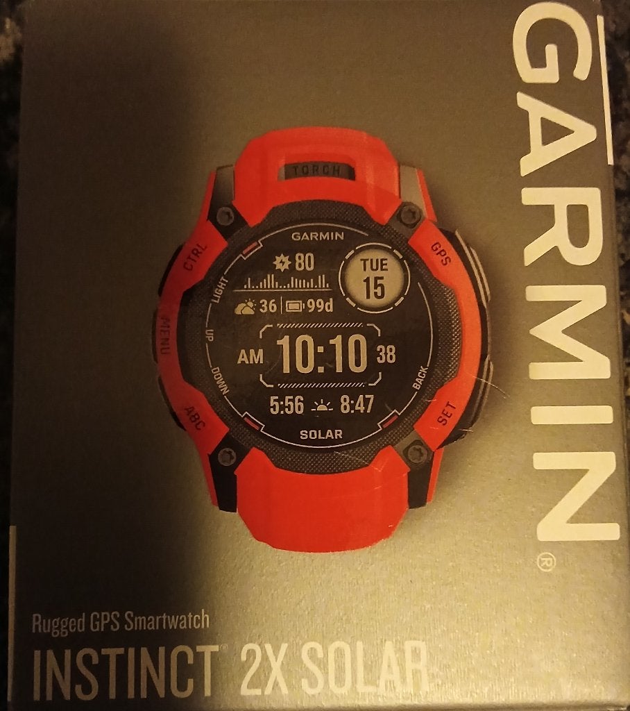 Garmin Instinct 2x Solar, Verzenden, Garmin, Zo goed als nieuw, Waterdicht