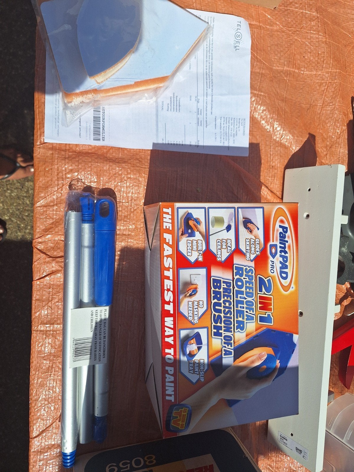 Paint Pad Pro 2-in-1 Verfpadset, Ophalen of Verzenden, Nieuw, Overige typen