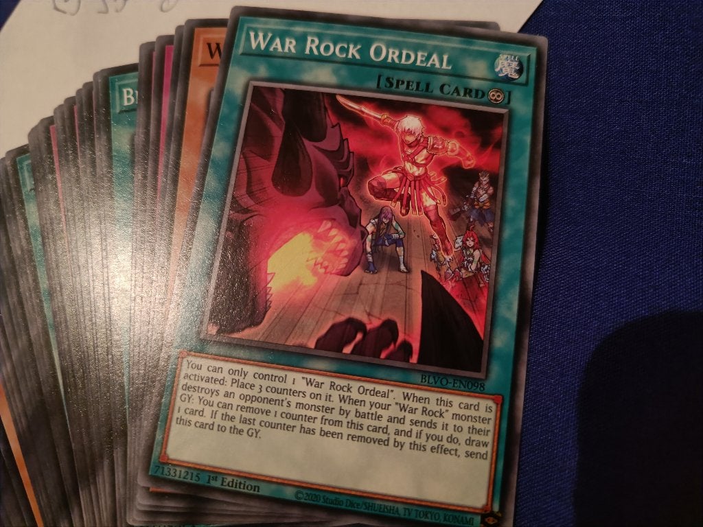 Blazing vortex 1st ed. - basisdeck, Hobby en Vrije tijd, Verzamelkaartspellen | Yu-gi-Oh!, Ophalen of Verzenden, Nieuw, Meerdere kaarten