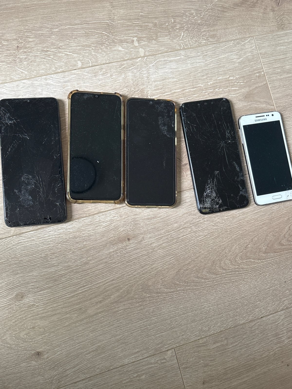 Partij telefoons - werking onbekend, Ophalen of Verzenden, Niet werkend, Zonder abonnement, Zonder simlock