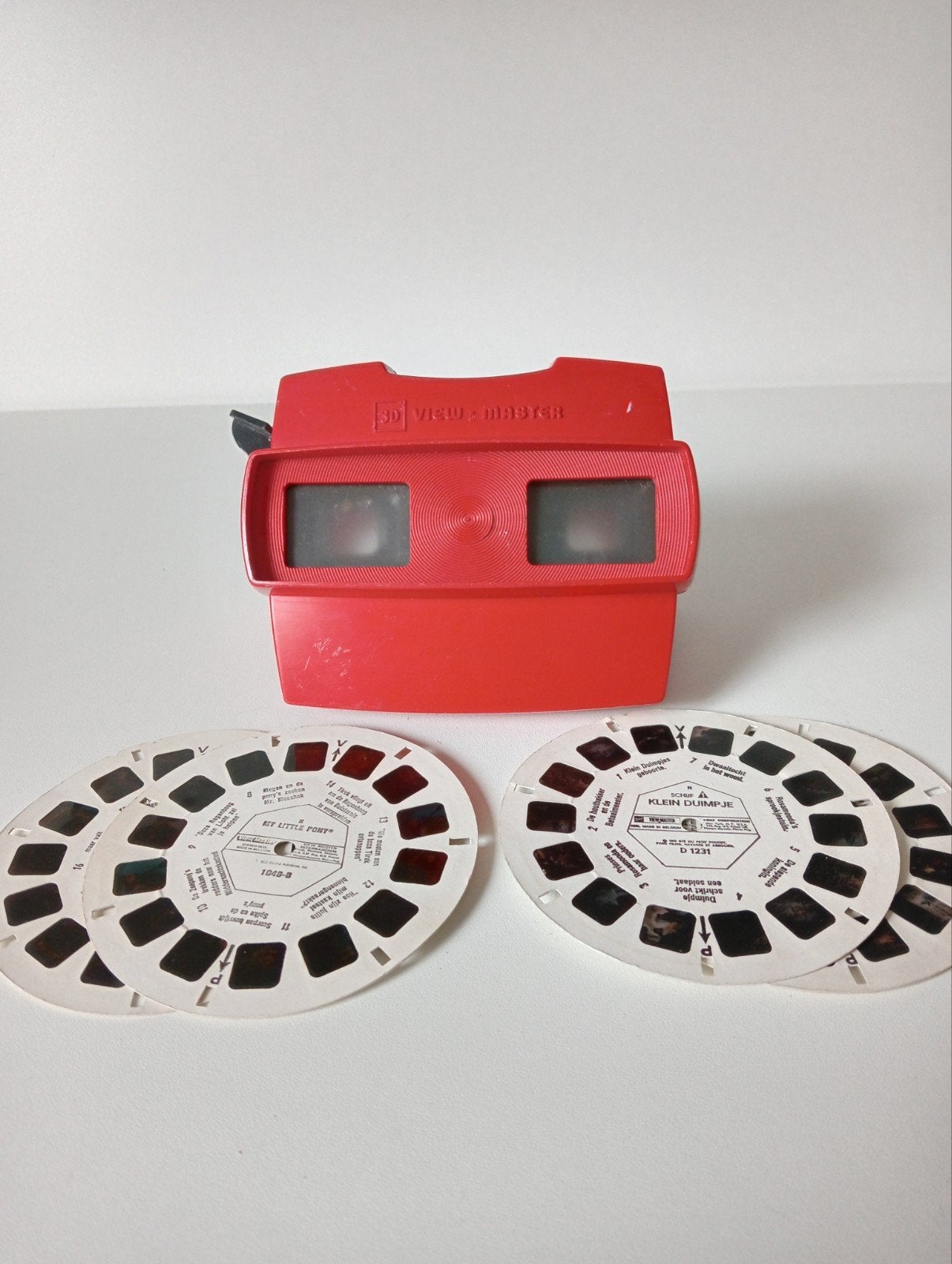 Vintage View-Master met Klein Duimpje & My Little Pony, Ophalen of Verzenden, Zo goed als nieuw, Jongen of Meisje