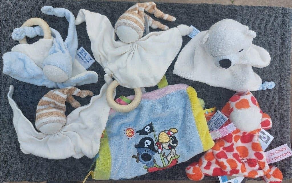 Knuffeldoekjes, Overige karakters, Met geluid, Nieuw, Ophalen of Verzenden