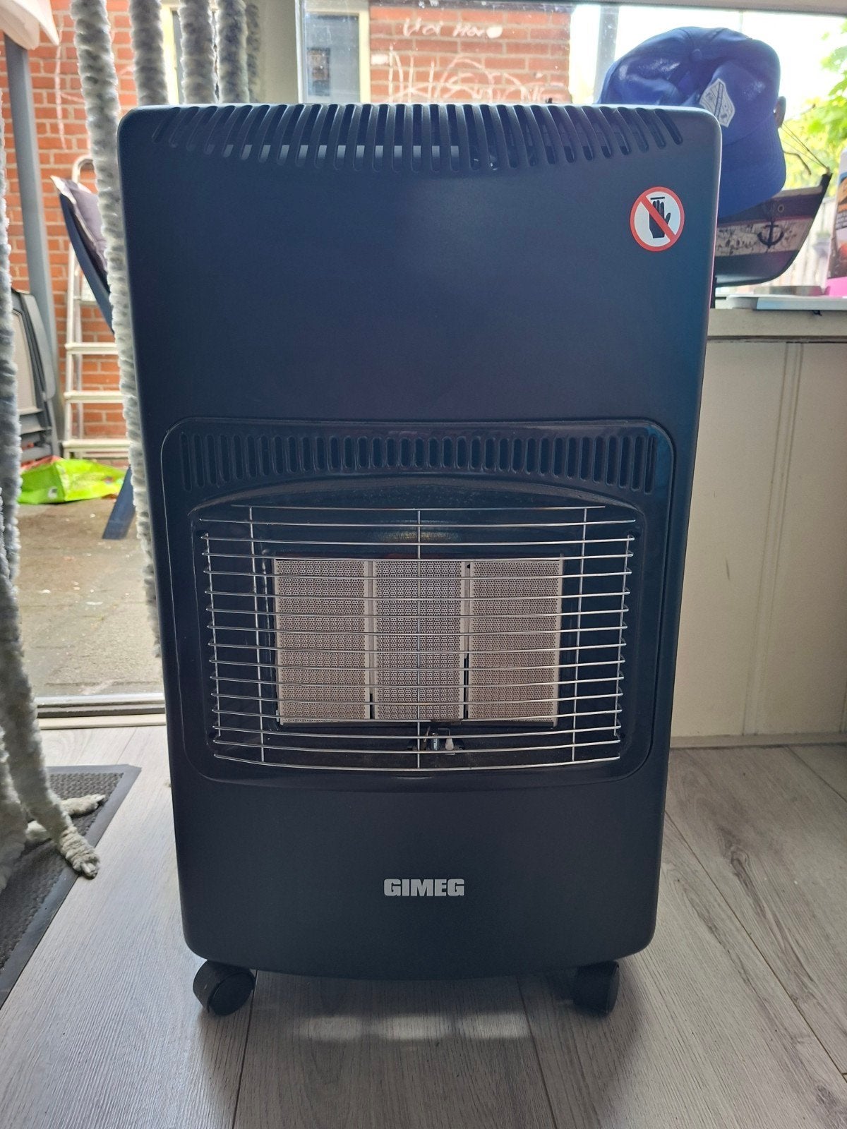 gimeg gaskachel, Huis en Inrichting, Ophalen, Gebruikt, Gas, Vrijstaand
