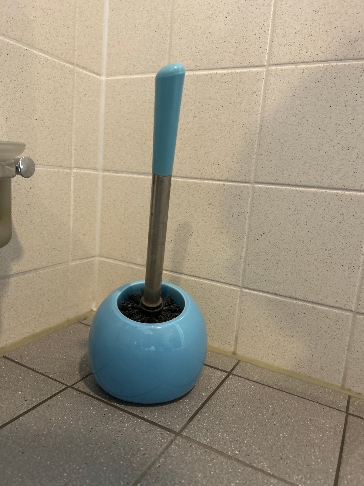 Nieuwe wc borstel met houder - nooit gebruikt, Ophalen, Nieuw