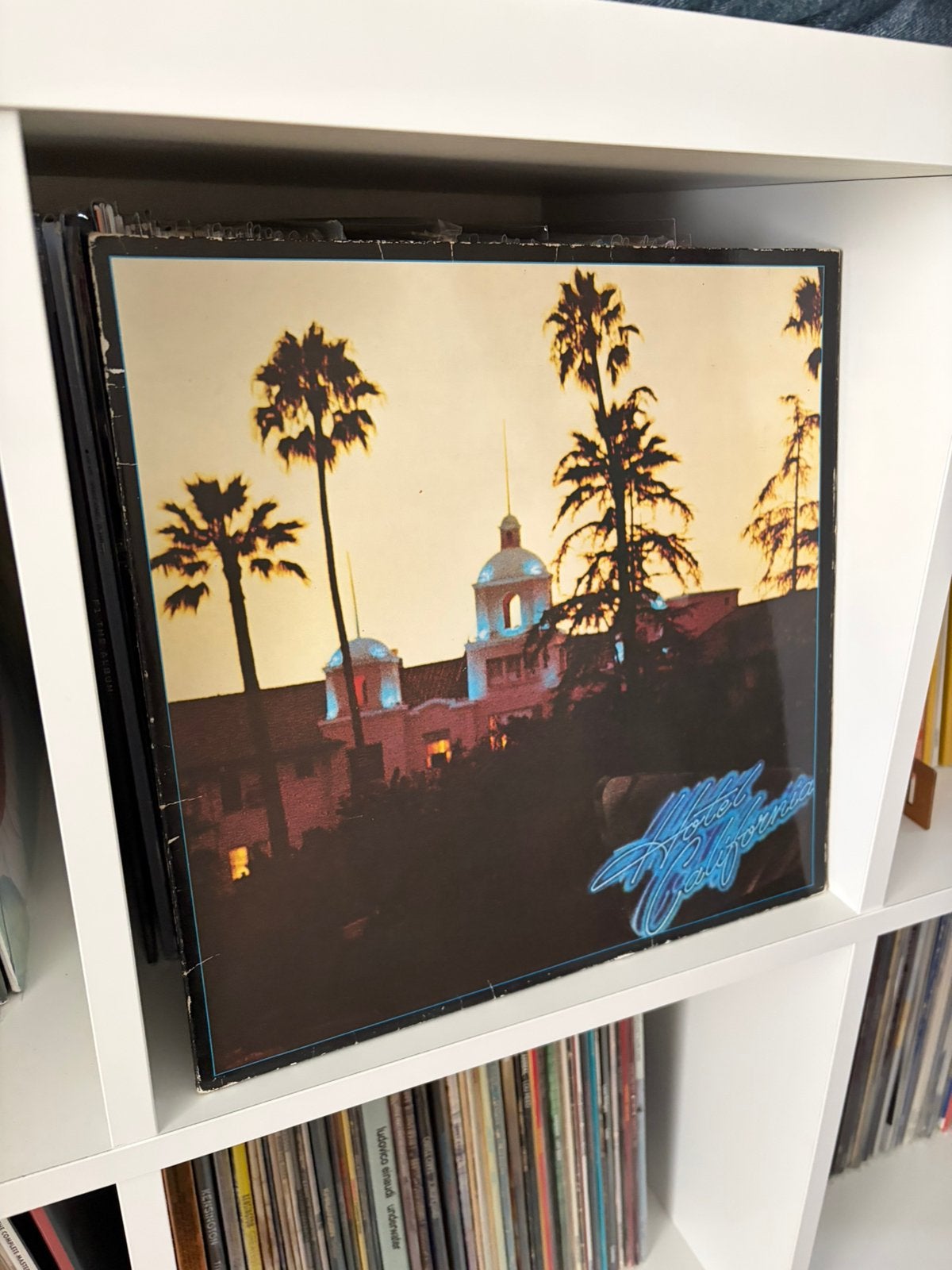 The Eagles - Hotel California vinyl, Cd's en Dvd's, Vinyl | Rock, Ophalen of Verzenden, Gebruikt, 12 inch, Poprock
