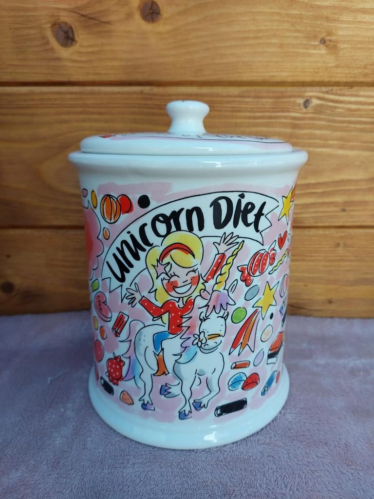 Blond Amsterdam unicorn voorraadpot, Huis en Inrichting, Keuken | Servies, Blond Amsterdam, Overige typen, Ophalen of Verzenden