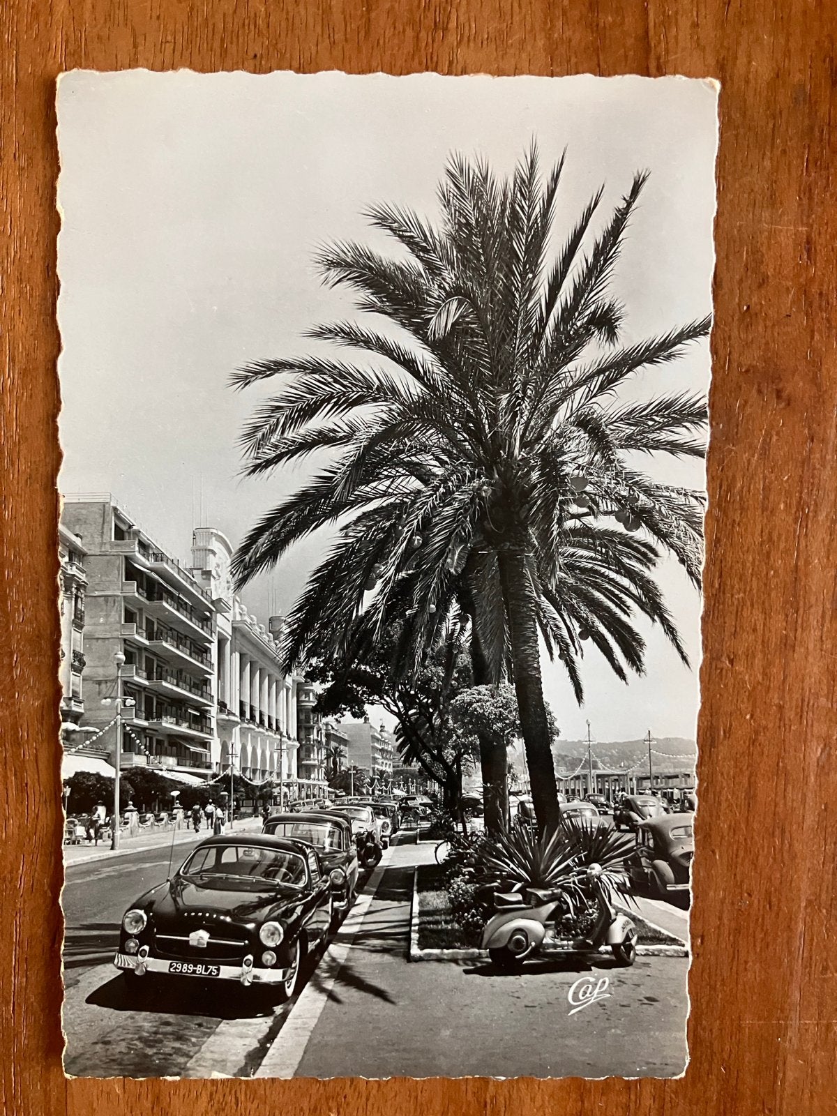 Nice - La Promenade des Anglais, Ophalen of Verzenden, 1940 tot 1960, Gelopen, Frankrijk