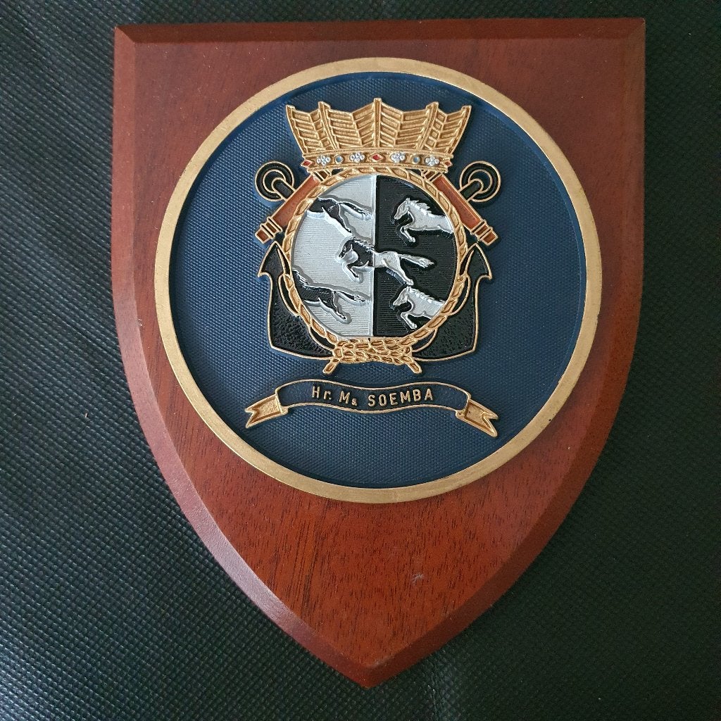 Wapenschildje Soemba, Verzenden, Marine, Nederland, Embleem of Badge