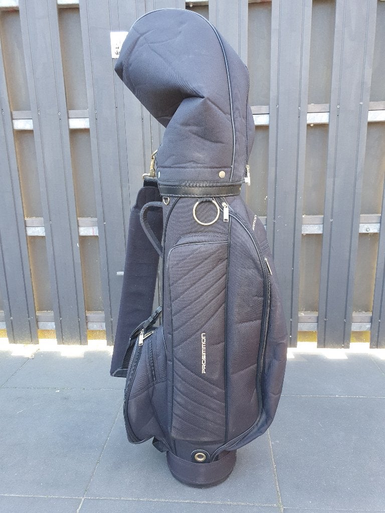Golftas 6-vaks Prosimmon met regenkap en schouderband, Ophalen of Verzenden, Gebruikt, Tas, Overige merken