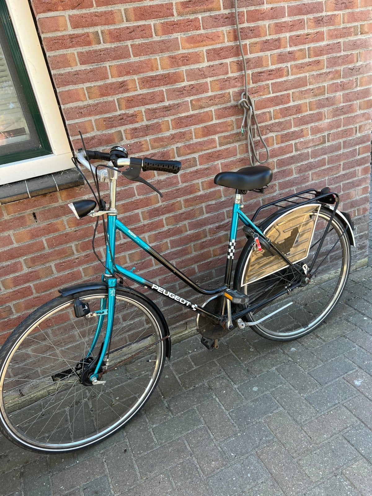 DIY Peugeot Fiets, Ophalen, Gebruikt, Handrem