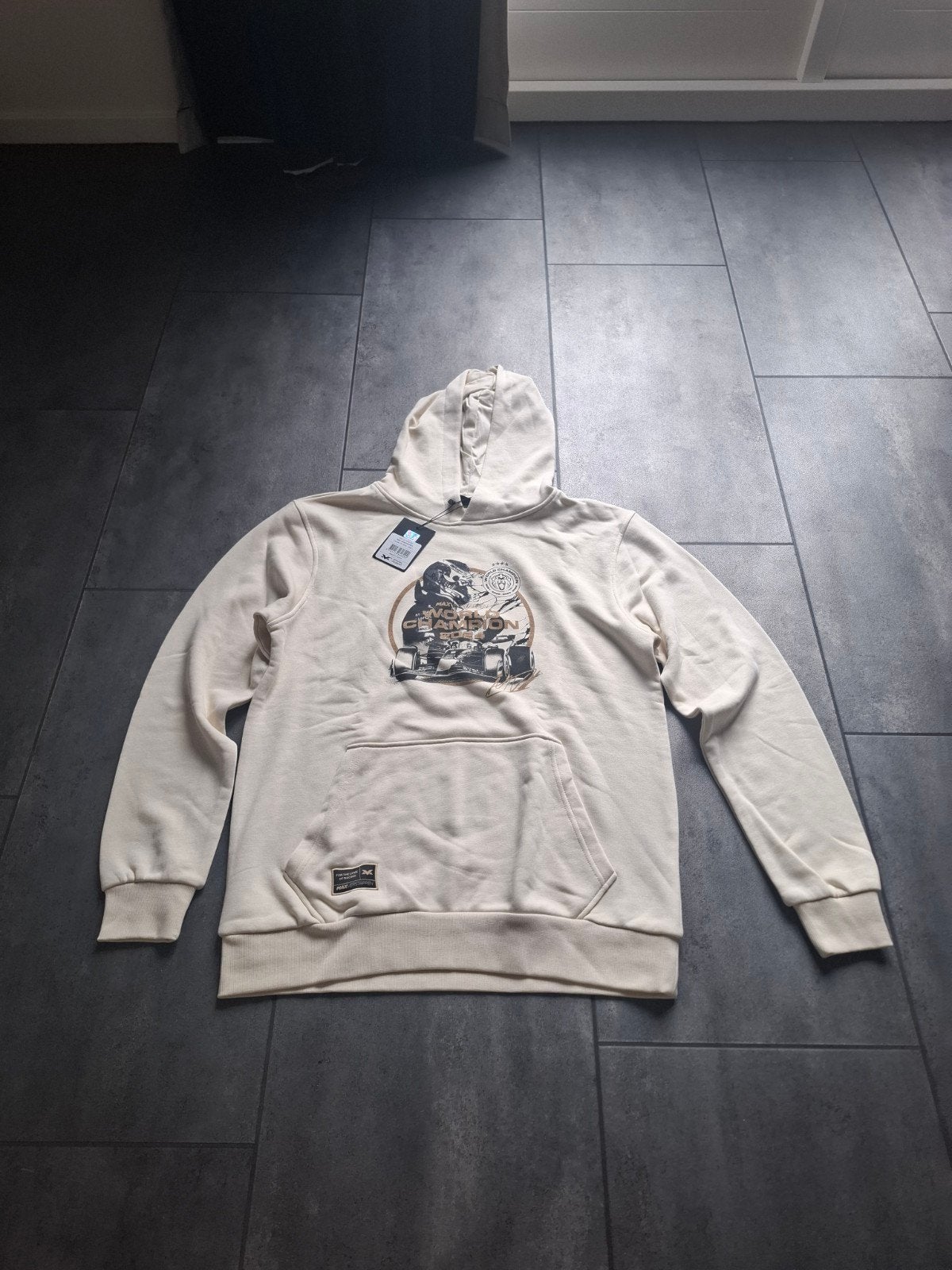 Max verstappen hoodie 2024 nieuw, Maat 52/54 (L), Beige, Nieuw, Max Verstappen