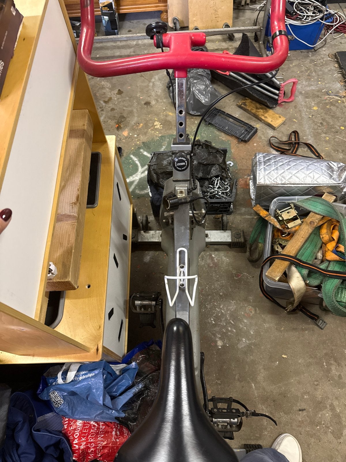 Spinningfiets - Ideaal voor thuistraining, Ophalen, Gebruikt, Spinningfiets, Metaal