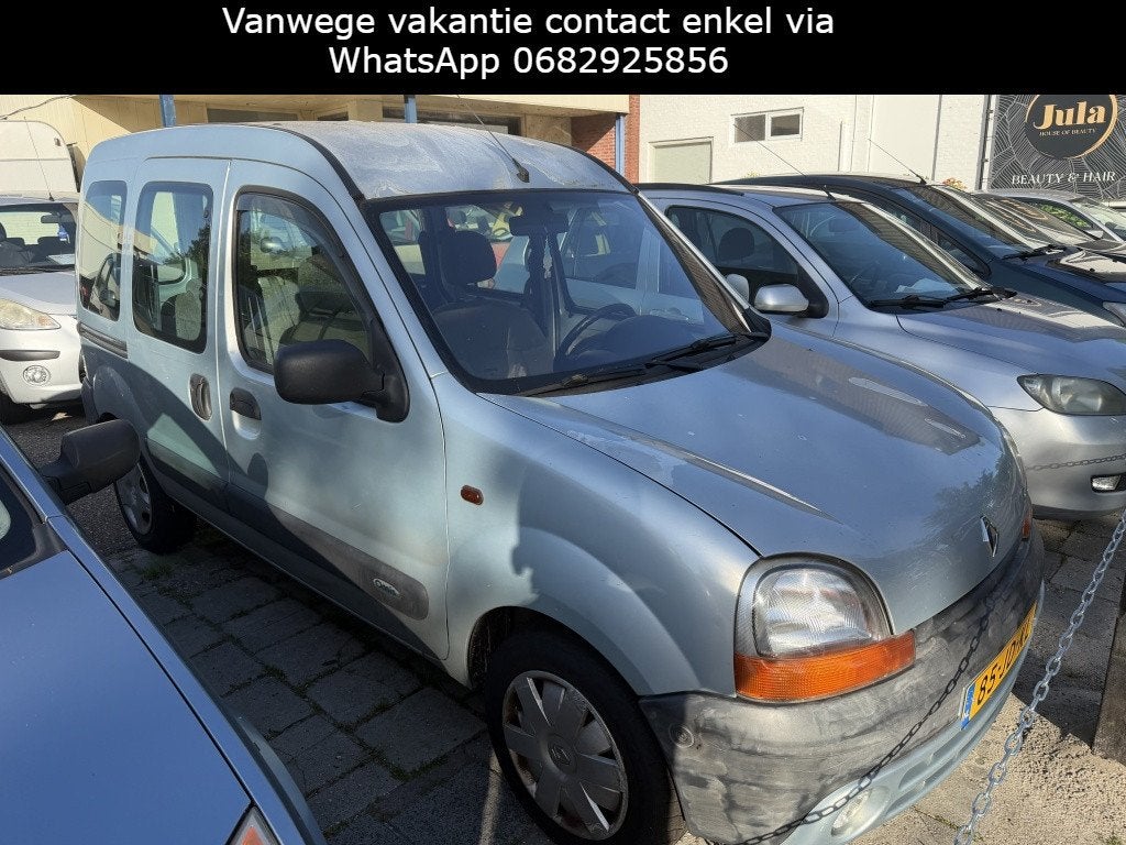Renault Kangoo 1.2-16V AIRCO Apk:3-2027.lelijke auto...valt, Auto's, Voorwielaandrijving, 4 cilinders, Bedrijf, Handgeschakeld