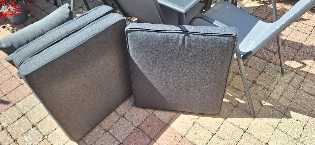 Lounge kussens, Tuin en Terras, Tuinsets en Loungesets, Ophalen, Overige materialen, 3 zitplaatsen, Zo goed als nieuw