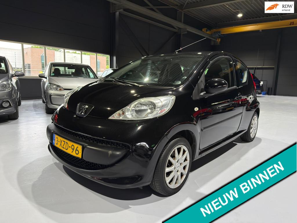 Peugeot 107 1.0-12V XS Automaat | Airco | Elektr. Ramen |APK, Stof, Gebruikt, Bedrijf, Grijs