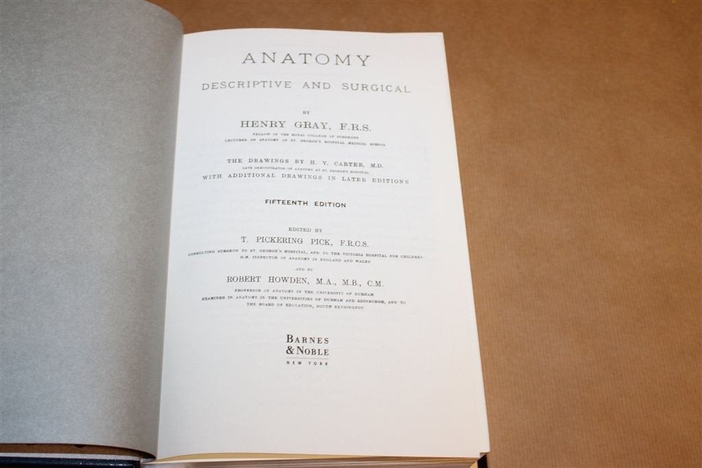 Gray’s Anatomy — Luxe Facsimile met Illustraties, Verzenden, Zo goed als nieuw, Natuurwetenschap