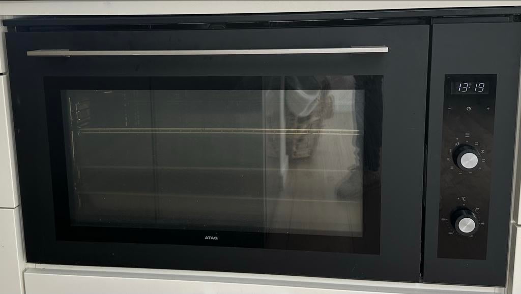 ATAG OX9570G Inbouw Oven - Zwart, Witgoed en Apparatuur, Ovens, Ophalen, 45 tot 50 cm, Gebruikt, Hete lucht